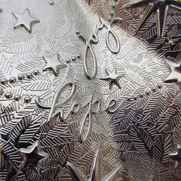 International Silver Co Christmas Tree Shape Candy Trinket Dish 8.5" x 6.5" New! - Picture 7 of 7